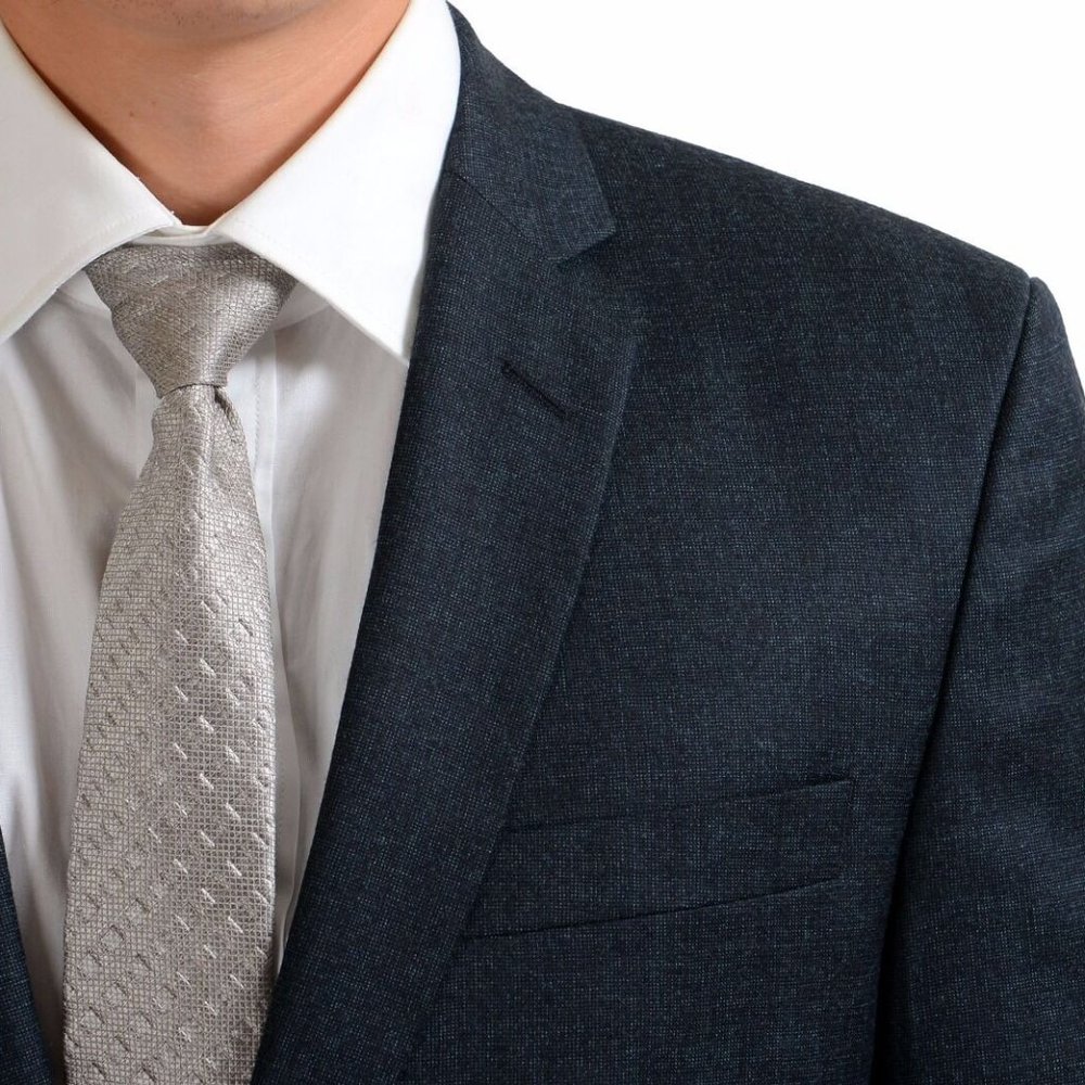 Versace Collection Wool Gray Two Button Men's Suit - Picture 6 of 11